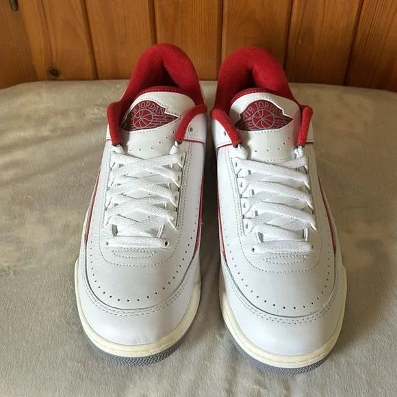 Jordan 2/3 Varsity Red-Sail Size 11.5 SKU FD0383-161 - Picture 4 of 8